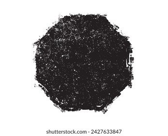 Grunge post Stamps set. Overlay texture stamps with banners , logos, icon, label and Badges. Distress grain surface dust and rough background concept. Place over object to create grunge effect.