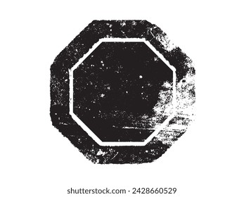 Grunge post Stamps set. Overlay texture stamps with banners , logos, icon, label and Badges. Distress grain surface dust and rough background concept. Place over object to create grunge effect.