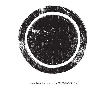 Grunge post Stamps set. Overlay texture stamps with banners , logos, icon, label and Badges. Distress grain surface dust and rough background concept. Place over object to create grunge effect.