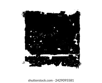 Grunge post Stamps set. Overlay texture stamps with banners , logos, icon, label and Badges. Distress grain surface dust and rough background concept. Place over object to create grunge effect.