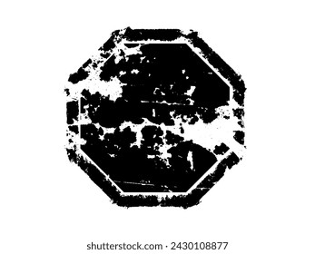 Juego de sellos Grunge post. Sellos de textura superpuestos con banners , logotipos, iconos, etiquetas e insignias. Polvo de superficie de grano de socorro y concepto de fondo áspero. Colocar sobre el objeto para crear un efecto grunge.
