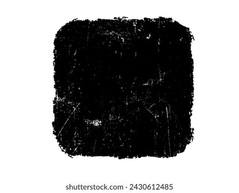 Grunge post Stamps set. Overlay texture stamps with banners , logos, icon, label and Badges. Distress grain surface dust and rough background concept. Place over object to create grunge effect.