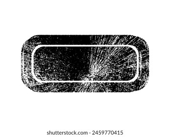 Grunge post Stamps set. Overlay texture stamps with banners , logos, icon, label and Badges. Distress grain surface dust and rough background concept. Place over object to create grunge effect.