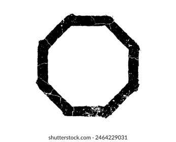 Juego de sellos Grunge post. Sellos de textura superpuestos con Anuncios , logotipos, iconos, etiquetas e insignias. Polvo de superficie de grano de socorro y concepto de fondo áspero. Colocar sobre el objeto para crear un efecto grunge.