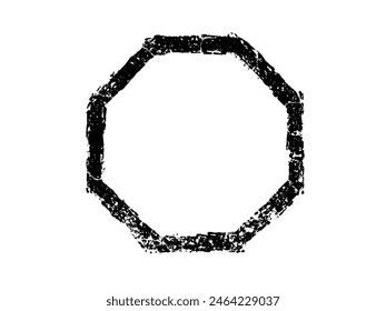 Grunge post Stamps set. Overlay texture stamps with banners , logos, icon, label and Badges. Distress grain surface dust and rough background concept. Place over object to create grunge effect.