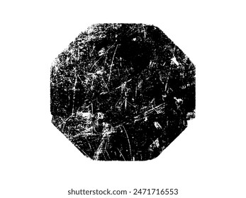 Grunge post Stamps set. Overlay texture stamps with banners , logos, icon, label and Badges. Distress grain surface dust and rough background concept. Place over object to create grunge effect.