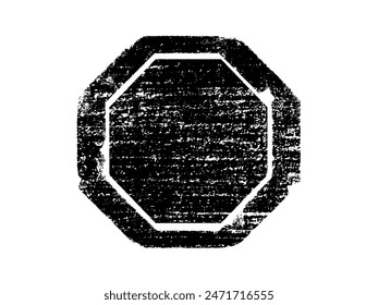 Grunge post Stamps set. Overlay texture stamps with banners , logos, icon, label and Badges. Distress grain surface dust and rough background concept. Place over object to create grunge effect.