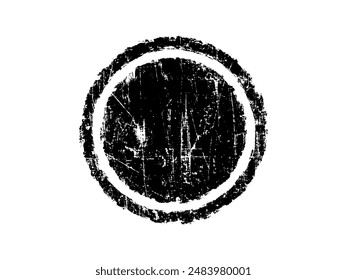 Grunge post Stamps set. Overlay texture stamps with banners , logos, icon, label and Badges. Distress grain surface dust and rough background concept. Place over object to create grunge effect.