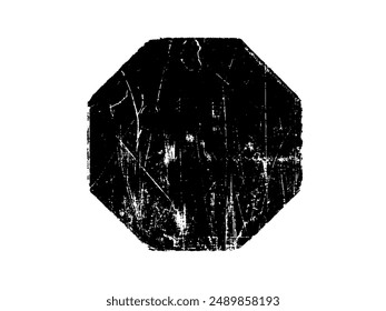 Grunge post Stamps set. Overlay texture stamps with banners , logos, icon, label and Badges. Distress grain surface dust and rough background concept. Place over object to create grunge effect.