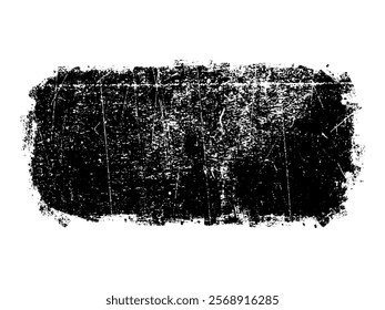 Grunge post Stamps set. Overlay texture stamps with banners , logos, icon, label and Badges. Distress grain surface dust and rough background concept. Place over object to create grunge effect.