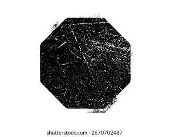Grunge Post Briefmarken Set. Überlagern Sie Texturmarken mit Bannern , Logos, Icons, Labels und Badges. Stress Korn Oberfläche Staub und rauen Hintergrund Konzept. Platzieren Sie über dem Objekt, um einen Grunge-Effekt zu erzeugen.