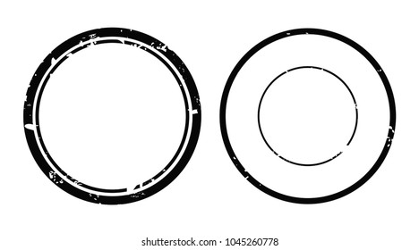 Grunge post stamps.Vector grunge stamps.