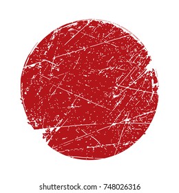 Grunge post stamp.Vector distress banner.