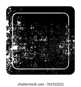 Grunge post stamp.Vector distress banner.