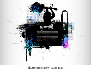 grunge poster
