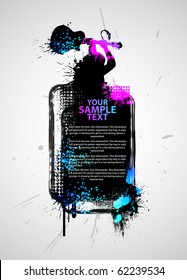 grunge poster