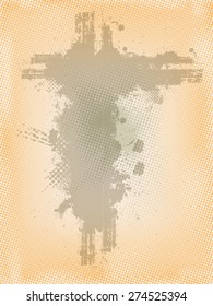 Grunge Poster Background . Vintage Design Useful for Brochure , Flyer , T-SHIRT , Music Invite , Party , Leaflet , Banner 