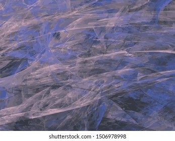 Grunge purple abstract background on white backdrop. Rectangular horizontal medium rough design. Vector image.