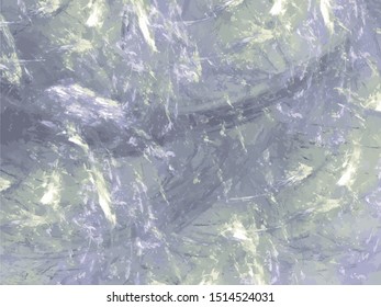 Grunge purple gray abstract background on white backdrop. Rectangular horizontal medium rough design. Vector image.