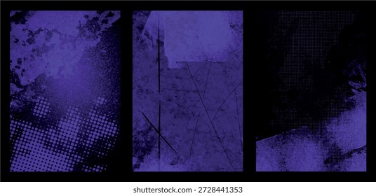 Fundo de painel abstrato de textura roxa grunge