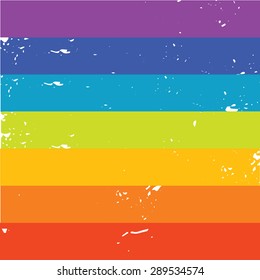 grunge rainbow background vector