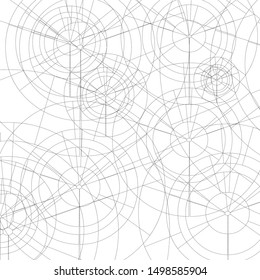 Grunge random shape asymmetric background monochrome halftone isolated on white vector art abstract backdrop design element 