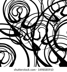 Grunge random shape asymmetric background monochrome halftone isolated on white vector art abstract backdrop design element 