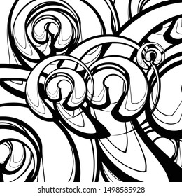 Grunge random shape asymmetric background monochrome halftone isolated on white vector art abstract backdrop design element 