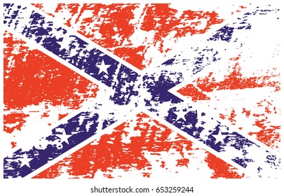 grunge Rebel flag