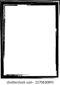 grunge rectangle background. Vector Illustration