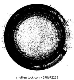 Grunge Rectangle Element for your Design . Distress Border Frame . 