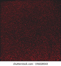 Grunge red background hatbox stock vector  