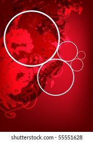 grunge red background for text