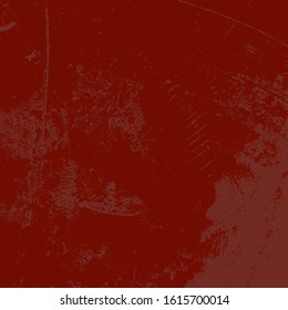 Grunge Red Color Texture For your Design. Empty expressive Distressed Background. EPs10 vector