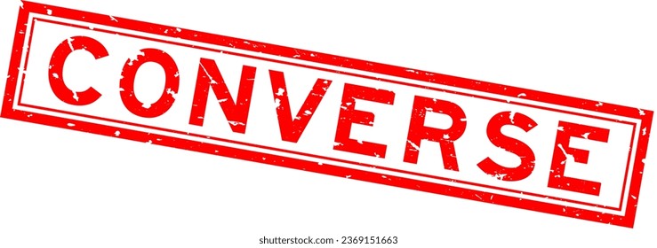 Grunge el sello del sello de goma cuadrado de la palabra roja en el fondo blanco