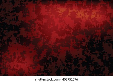 grunge red dark vignette vector horizontal background