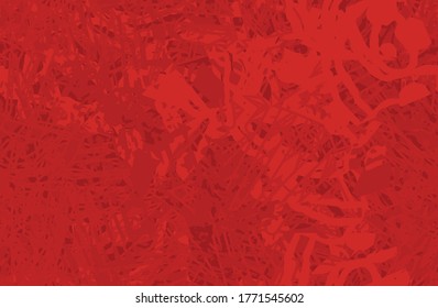 Grunge red seamless. An abstract texture. Template for printing on fabric, Wallpaper. Chaotic repeating pattern. Pop art background