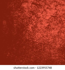 Grunge Red Square Texture For your Design. Empty expressive Distressed Background. EPs10 vector.