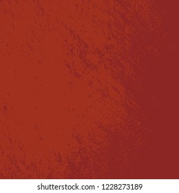 Grunge Red Square Texture For your Design. Empty expressive Distressed Background. EPs10 vector.