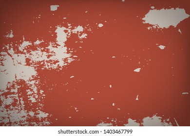Grunge Red Square Texture For your Design. Empty expressive Distressed Background. EPs10 vector