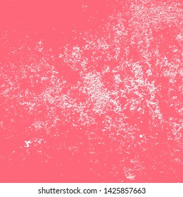 Grunge Red Square Texture For your Design. Empty expressive Distressed Background. EPs10 vector