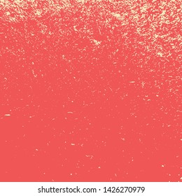 Grunge Red Square Texture For your Design. Empty expressive Distressed Background. EPs10 vector