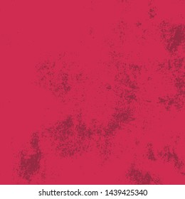Grunge Red Square Texture For your Design. Empty expressive Distressed Background. EPs10 vector.