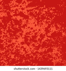 Grunge Red Square Texture For your Design. Empty expressive Distressed Background. EPs10 vector.