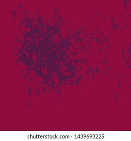 Grunge Red Square Texture For your Design. Empty expressive Distressed Background. EPs10 vector.