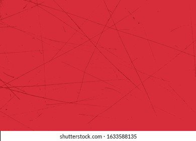 Grunge Red Square Texture For your Design. Empty expressive Distressed Background. EPs10 vector.