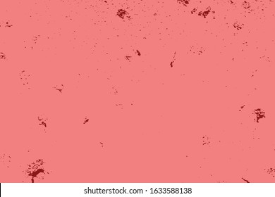 Grunge Red Square Texture For your Design. Empty expressive Distressed Background. EPs10 vector.