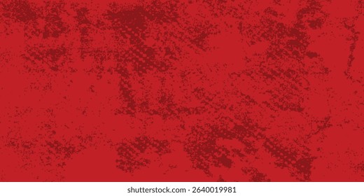 Grunge Red Square Texture For your Design. Empty expressive Distressed modern grunge