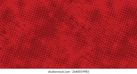 Grunge Red Square Texture For your Design. Empty expressive Distressed modern grunge