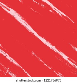 Grunge Red Texture For your Design. Empty expressive Distressed Background. EPs10 vector.